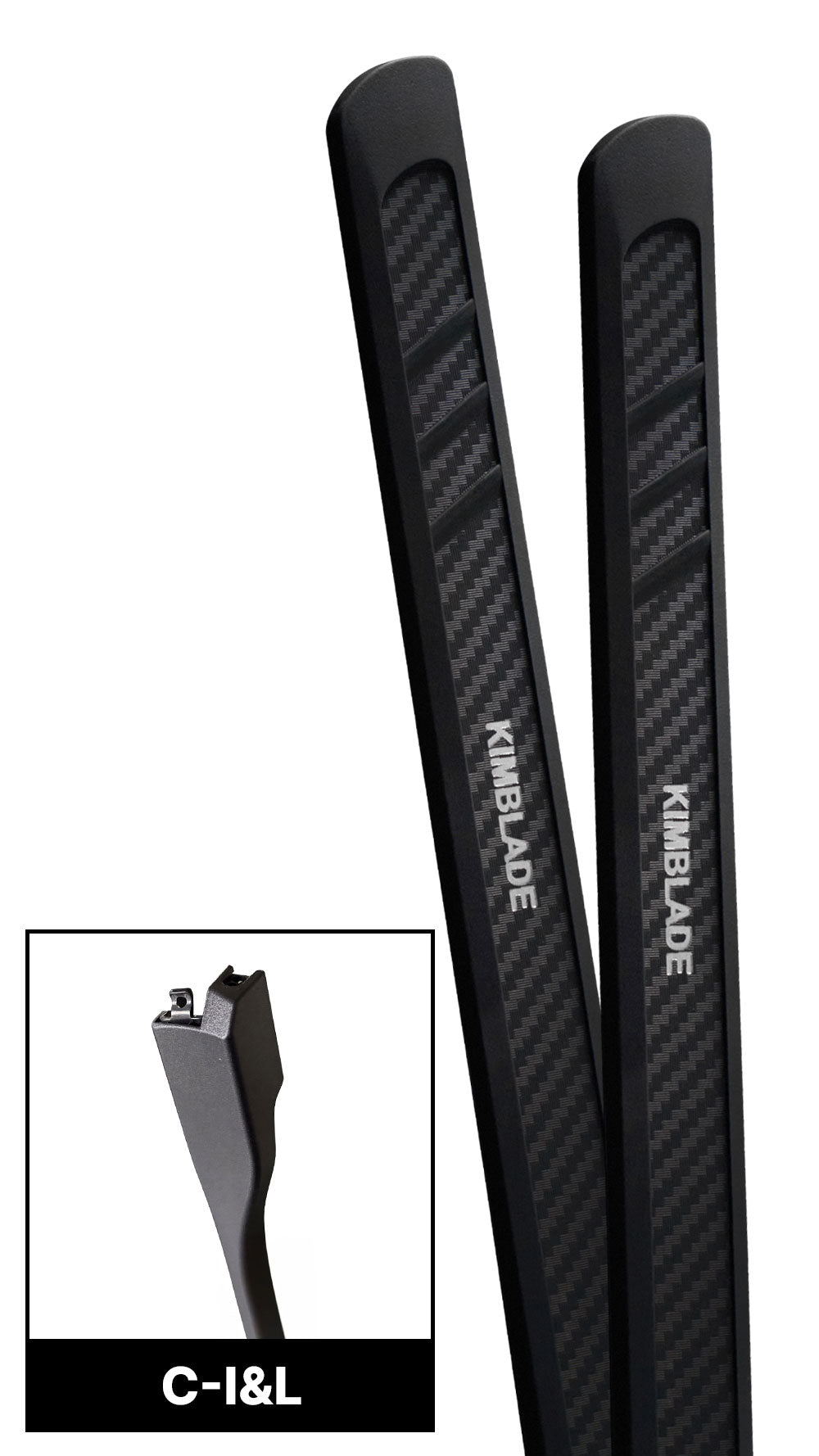 KIMBLADE CarbonFit - Dual Pack 24+19inch(600+475mm) C-I&L