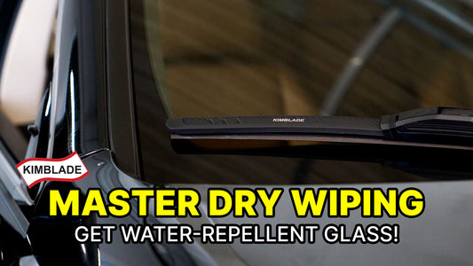 How to Perform Dry Wiping for a Water-Repellent Coating