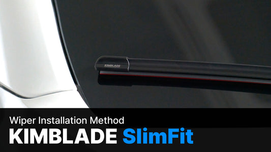 Kimblade SlimFit wiper with streamlined design offers easy installation and secure fit on various vehicles use Wiper Finder to check compatibility with your car