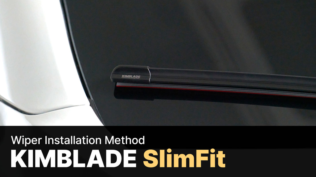 Kimblade SlimFit wiper with streamlined design offers easy installation and secure fit on various vehicles use Wiper Finder to check compatibility with your car