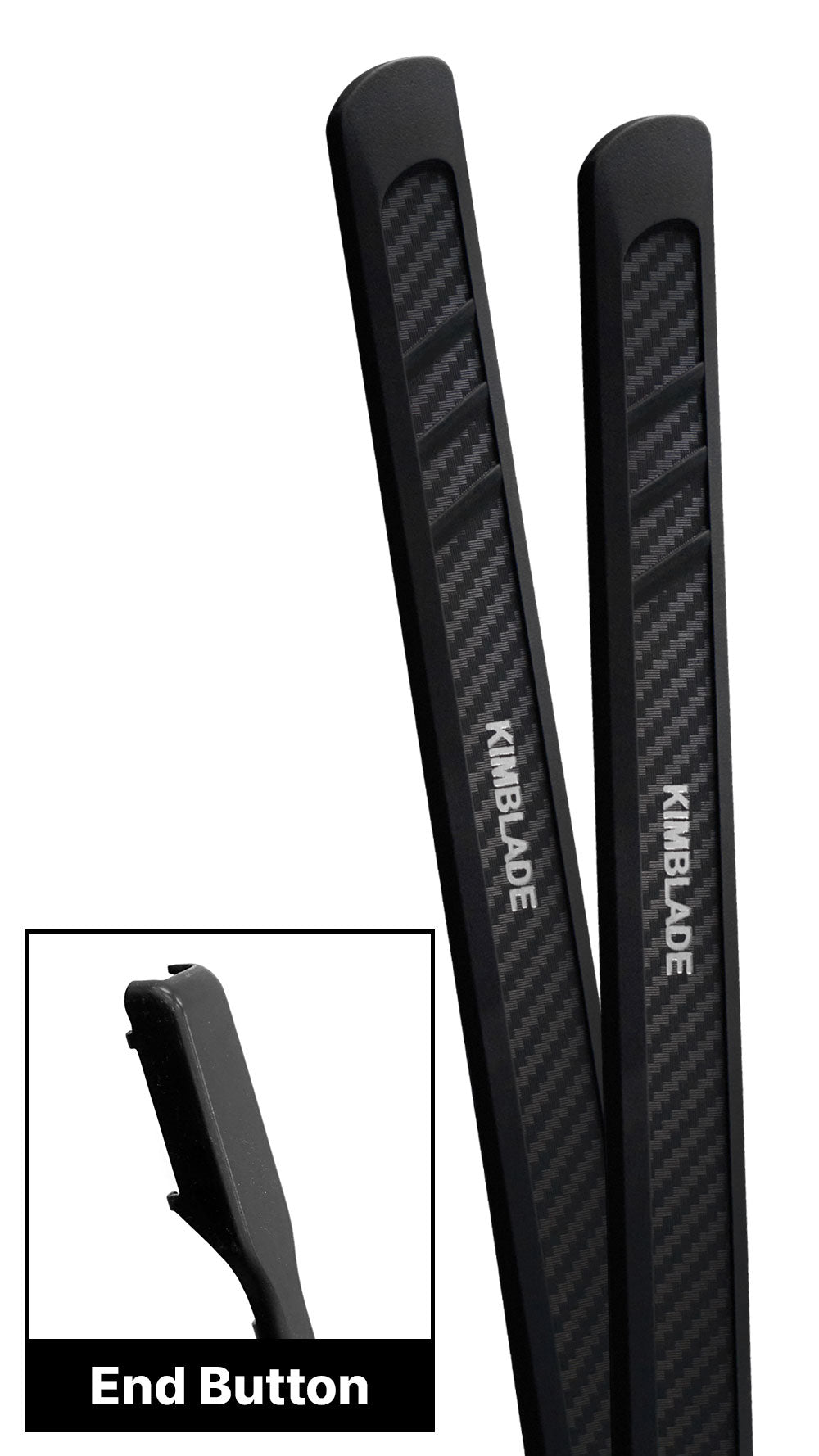 KIMBLADE CarbonFit - Twin Pack 26+16inch(650+400mm) End Button