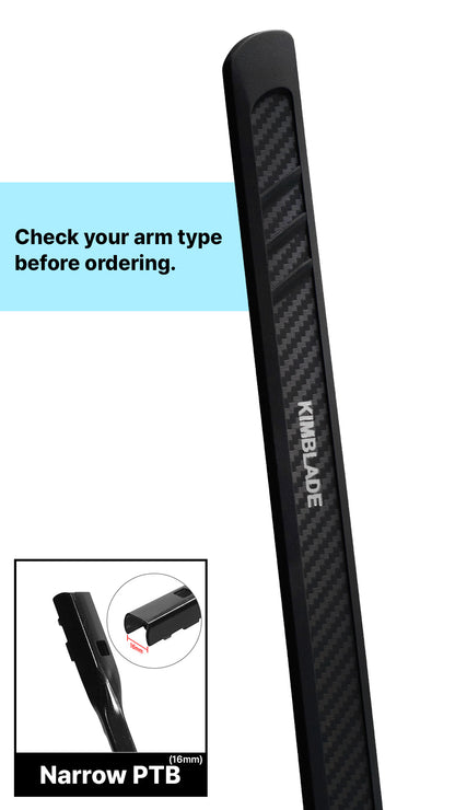KIMBLADE CarbonFit Wiper - Single 24inch(600mm) Narrow PTB or A-PTB